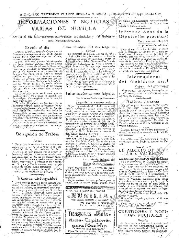 ABC SEVILLA 19-08-1938 página 11