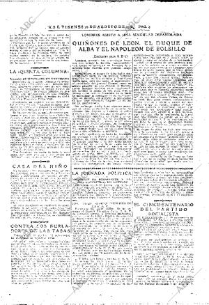 ABC MADRID 26-08-1938 página 4