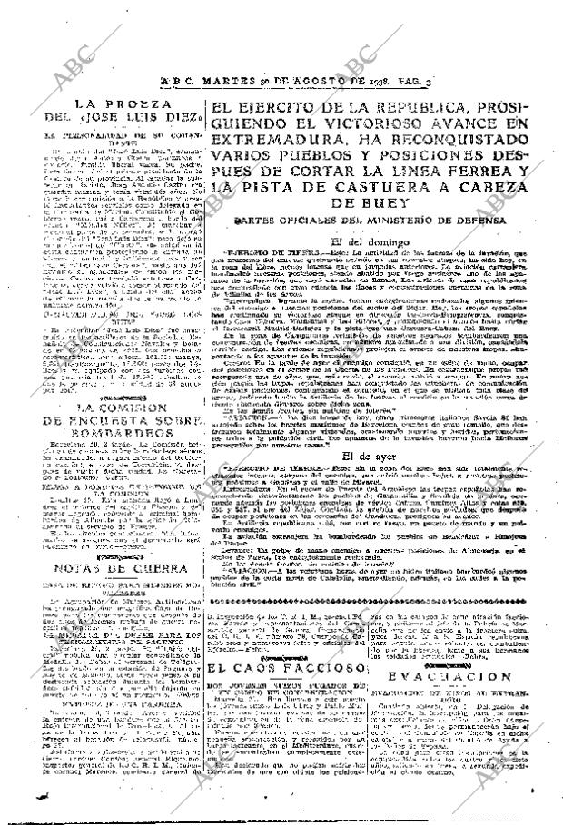 ABC MADRID 30-08-1938 página 3