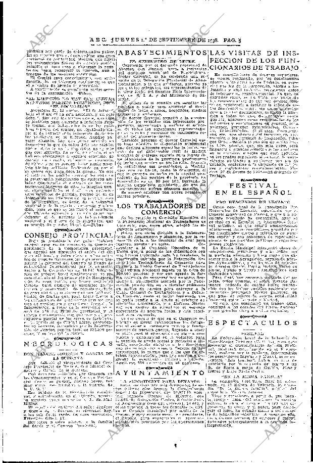 ABC MADRID 01-09-1938 página 5