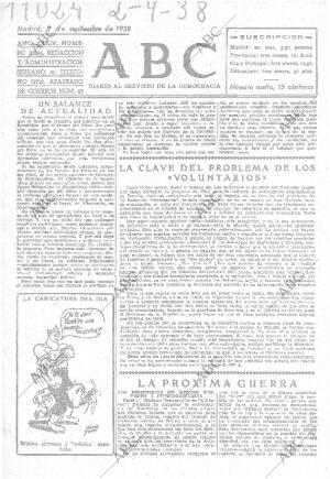 ABC MADRID 02-09-1938 página 1