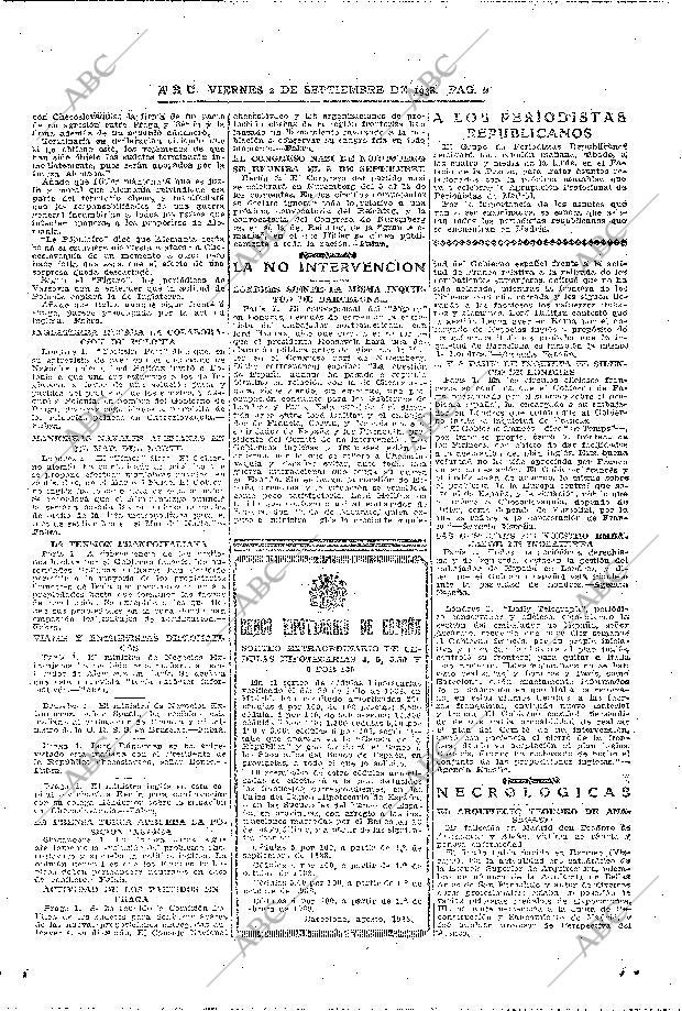 ABC MADRID 02-09-1938 página 2