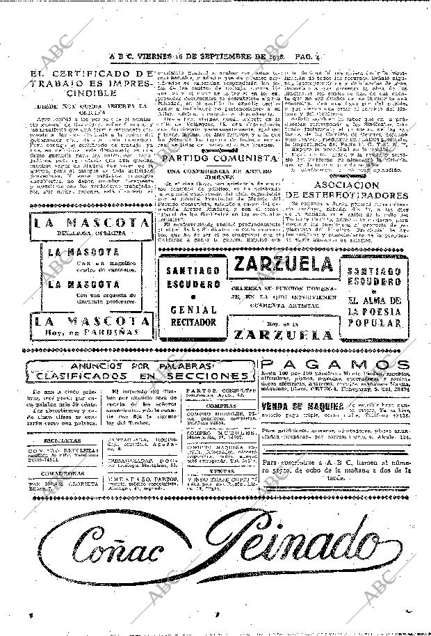 ABC MADRID 16-09-1938 página 4