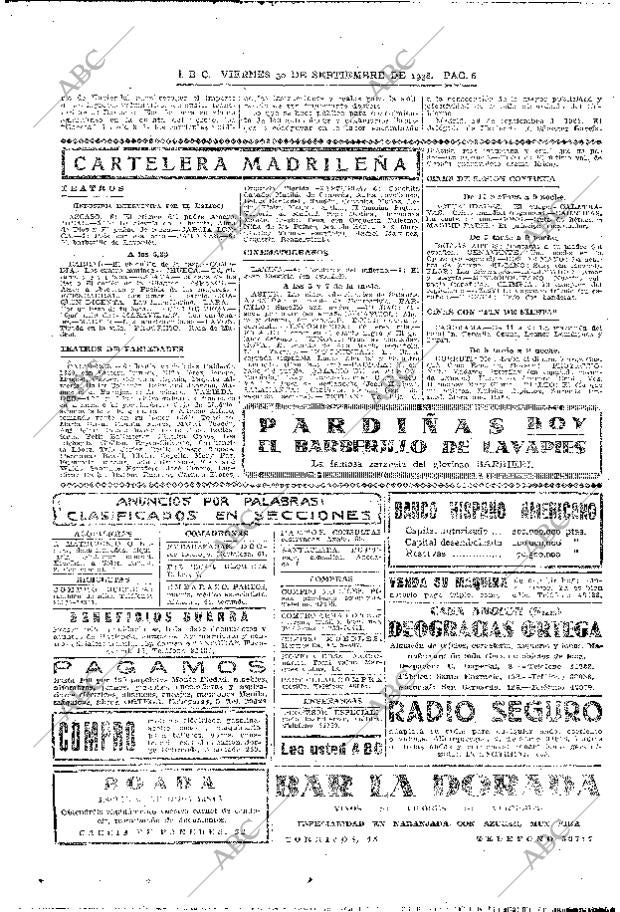 ABC MADRID 30-09-1938 página 6
