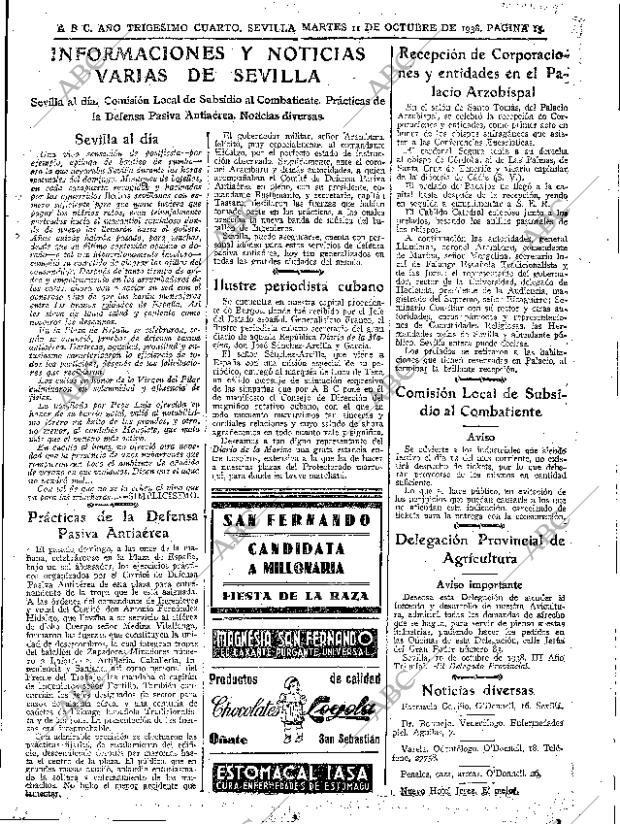 ABC SEVILLA 11-10-1938 página 15