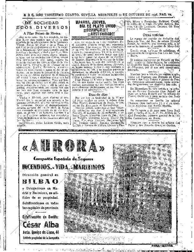 ABC SEVILLA 12-10-1938 página 10