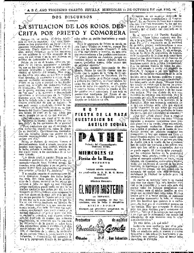 ABC SEVILLA 12-10-1938 página 12