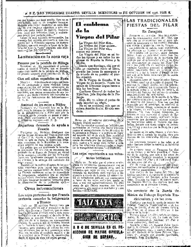 ABC SEVILLA 12-10-1938 página 8