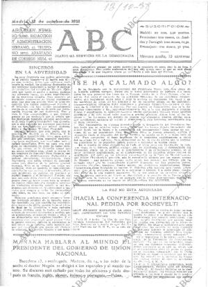 ABC MADRID 13-10-1938 página 1