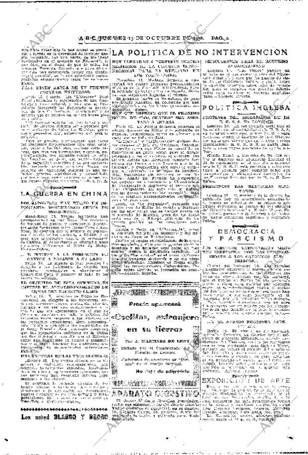 ABC MADRID 13-10-1938 página 2