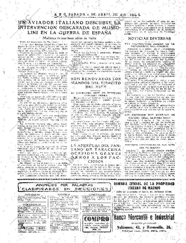 ABC MADRID 16-10-1938 página 6