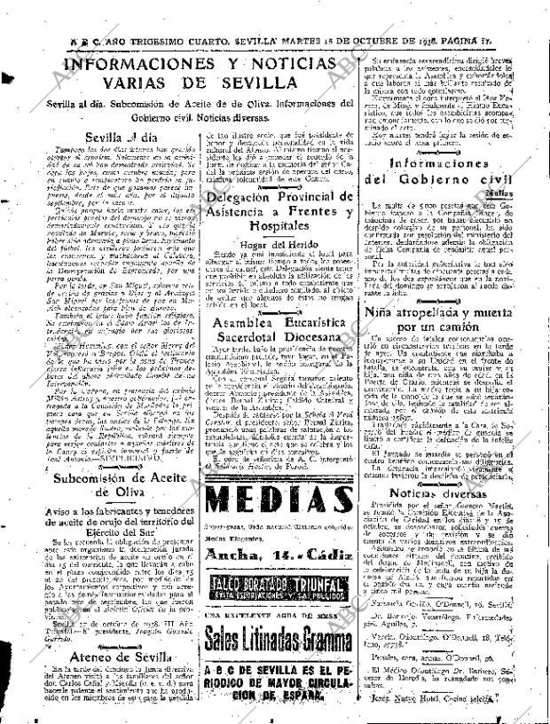 ABC SEVILLA 18-10-1938 página 17