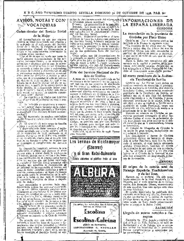 ABC SEVILLA 30-10-1938 página 22