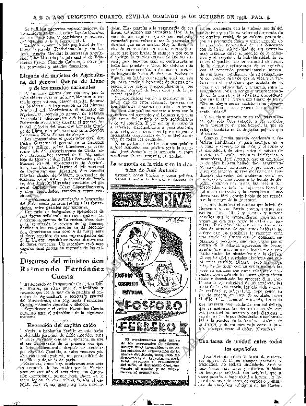 ABC SEVILLA 30-10-1938 página 9