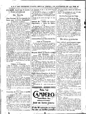 ABC SEVILLA 03-11-1938 página 18