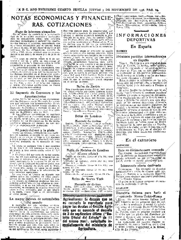 ABC SEVILLA 03-11-1938 página 19