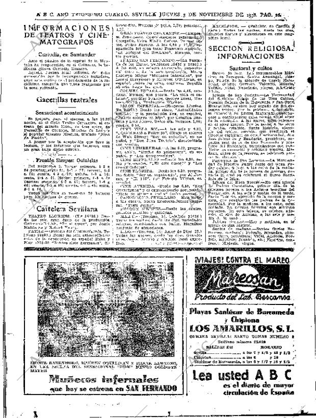 ABC SEVILLA 03-11-1938 página 20