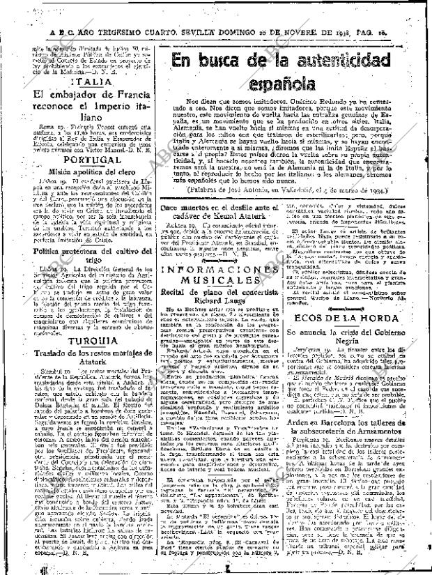 ABC SEVILLA 20-11-1938 página 20