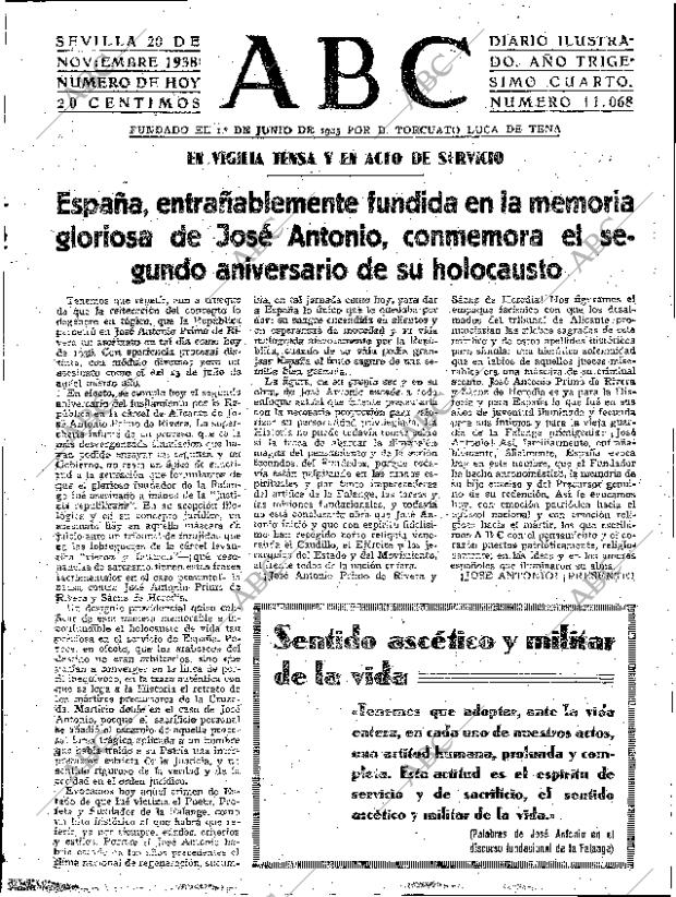 ABC SEVILLA 20-11-1938 página 3