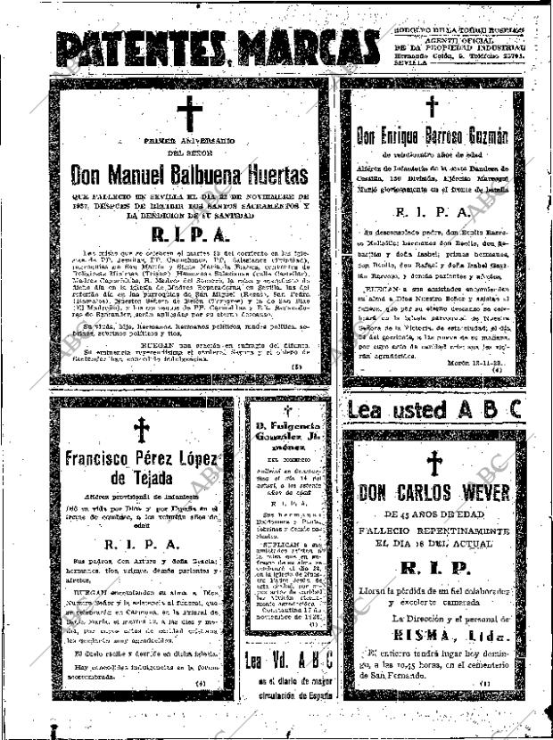 ABC SEVILLA 20-11-1938 página 30