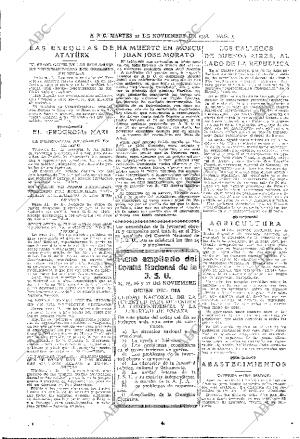 ABC MADRID 22-11-1938 página 5