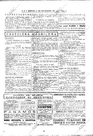 ABC MADRID 22-11-1938 página 6