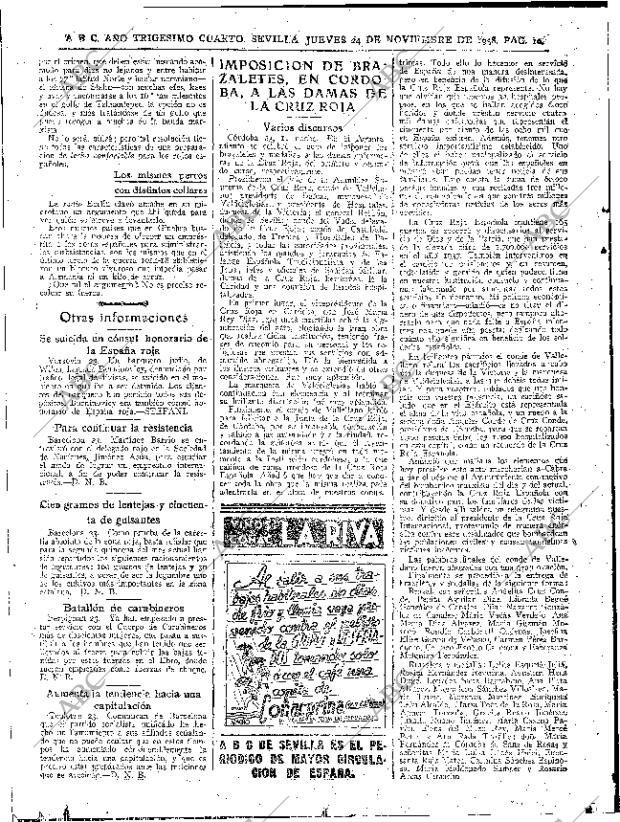 ABC SEVILLA 24-11-1938 página 10