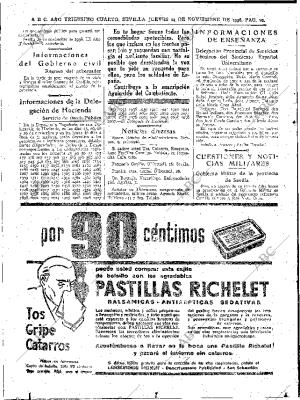 ABC SEVILLA 24-11-1938 página 16