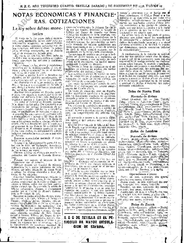 ABC SEVILLA 03-12-1938 página 21