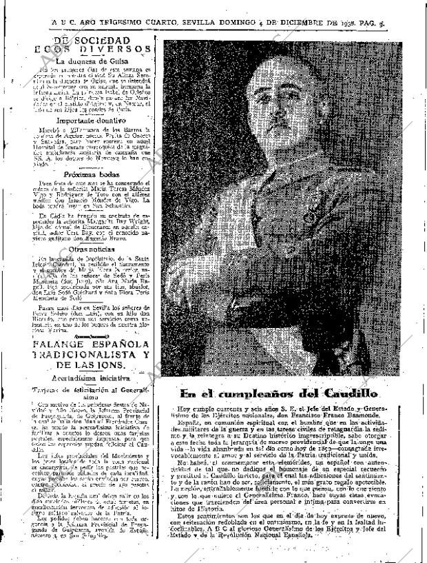 ABC SEVILLA 04-12-1938 página 9