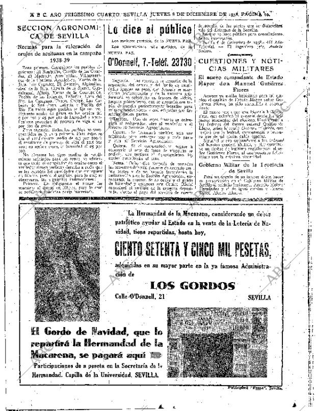 ABC SEVILLA 08-12-1938 página 10