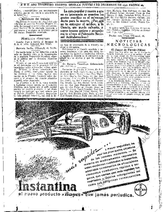 ABC SEVILLA 08-12-1938 página 20