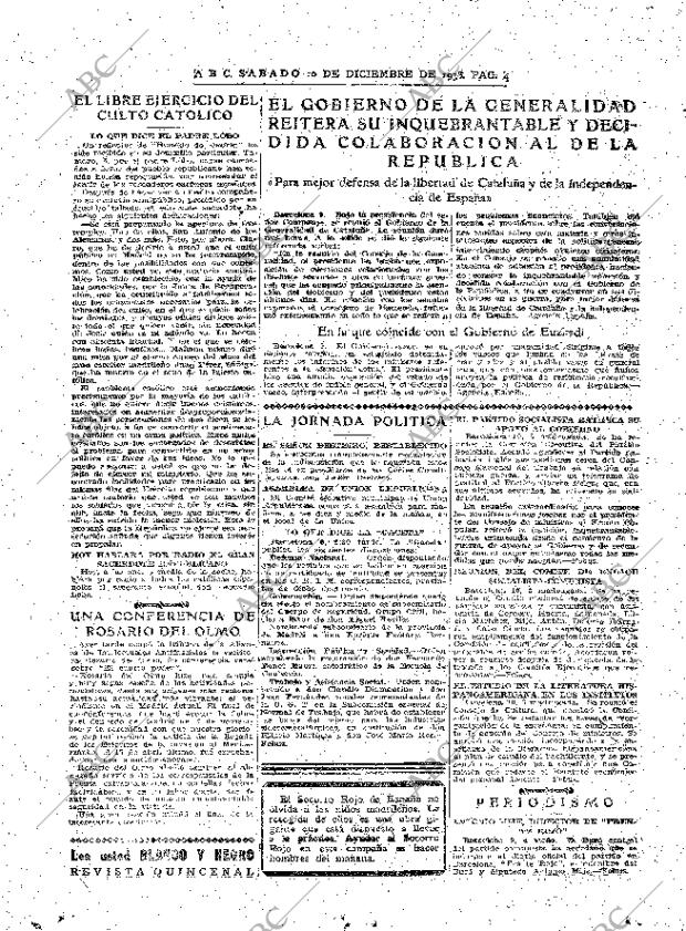 ABC MADRID 10-12-1938 página 4