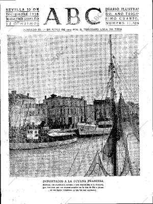 ABC SEVILLA 10-12-1938 página 1