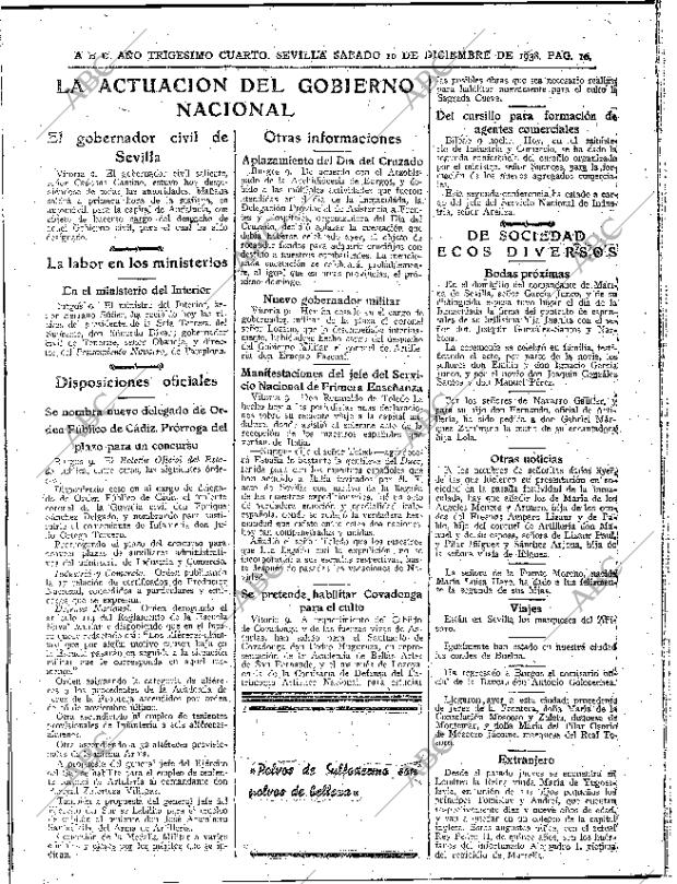 ABC SEVILLA 10-12-1938 página 10