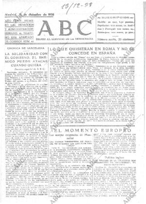 ABC MADRID 13-12-1938 página 1