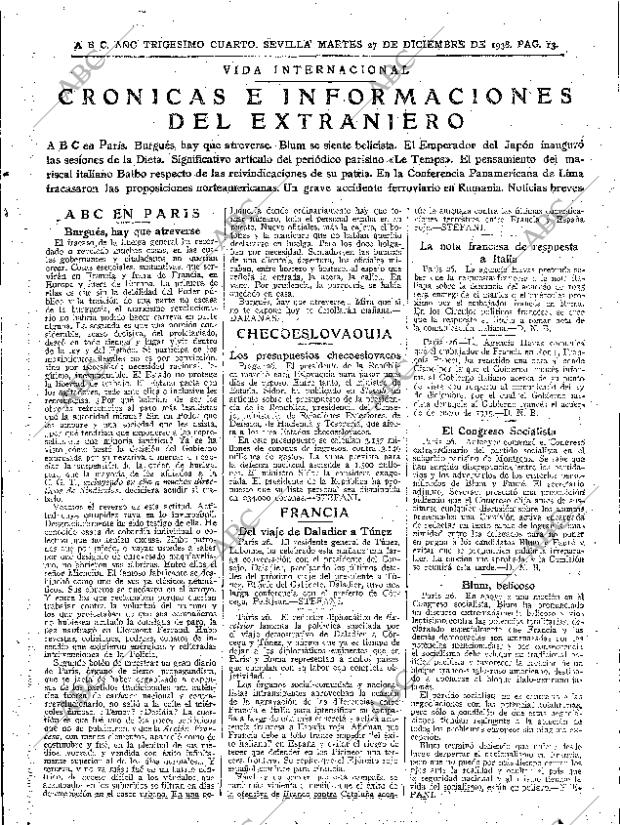 ABC SEVILLA 27-12-1938 página 13