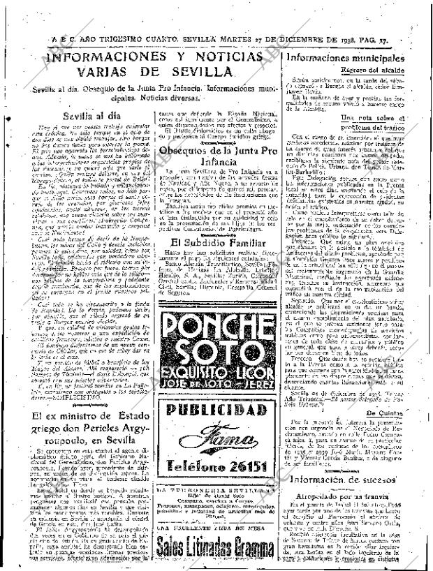 ABC SEVILLA 27-12-1938 página 17