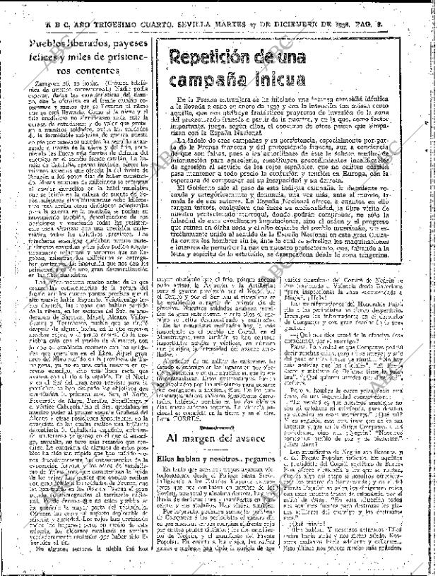ABC SEVILLA 27-12-1938 página 8