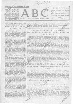 ABC MADRID 31-12-1938 página 1
