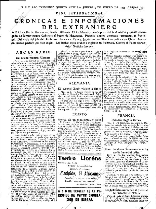 ABC SEVILLA 05-01-1939 página 13