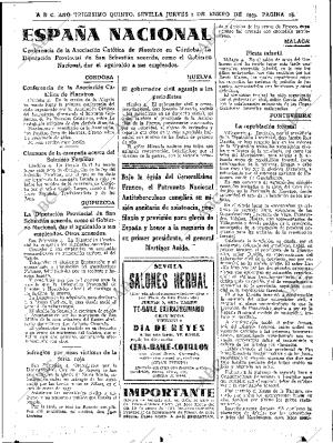 ABC SEVILLA 05-01-1939 página 19