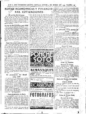 ABC SEVILLA 05-01-1939 página 25