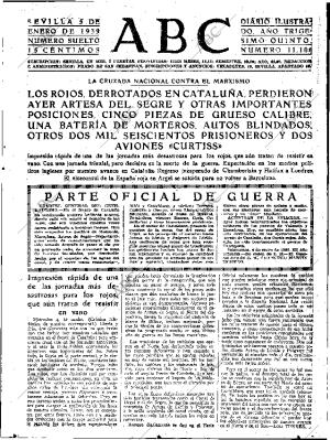 ABC SEVILLA 05-01-1939 página 7