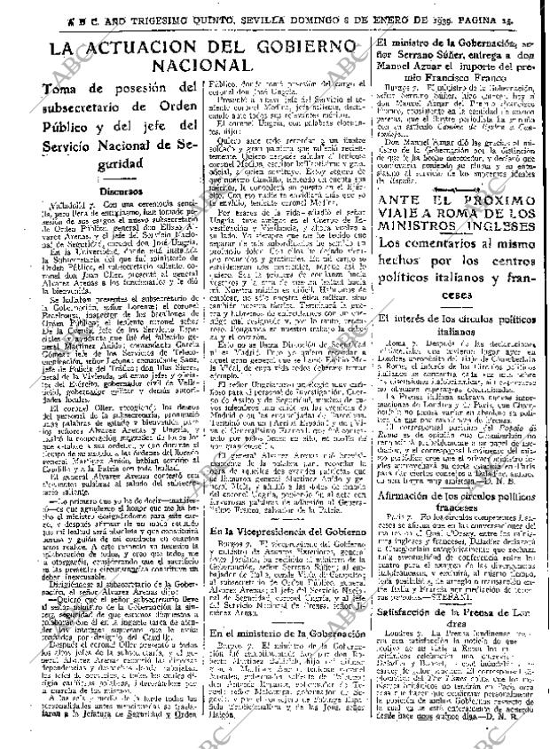 ABC SEVILLA 08-01-1939 página 15