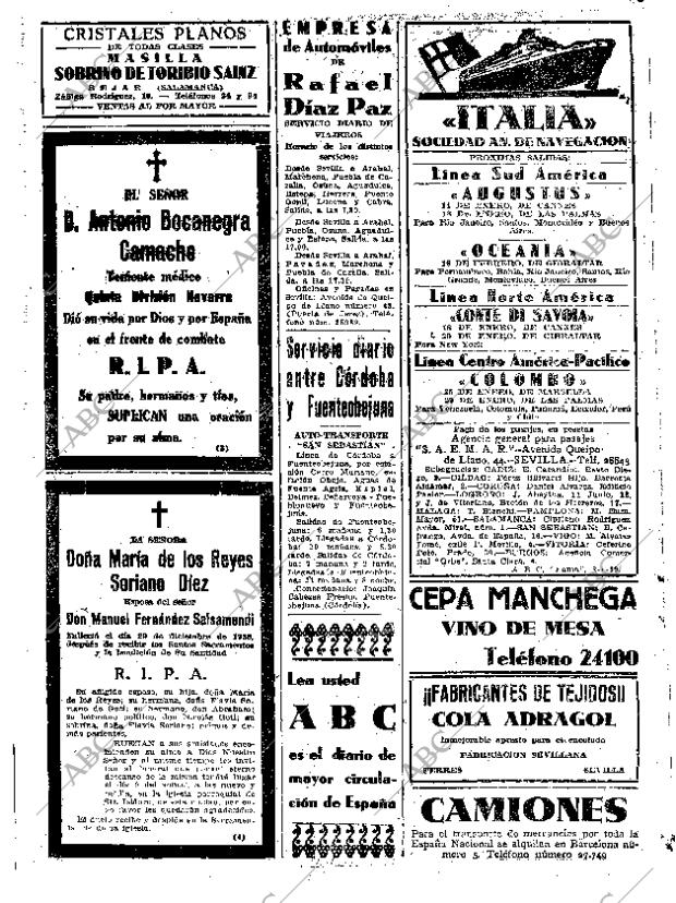 ABC SEVILLA 08-01-1939 página 22