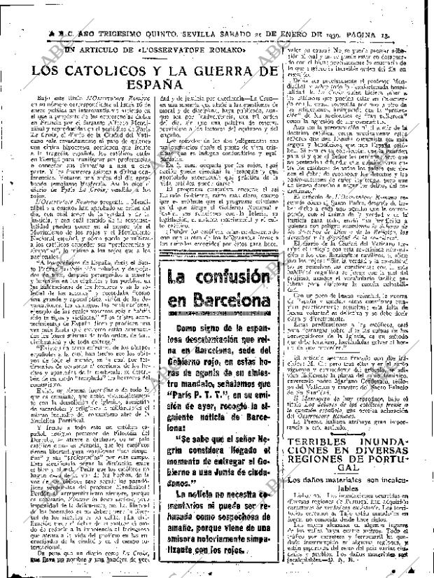 ABC SEVILLA 21-01-1939 página 13