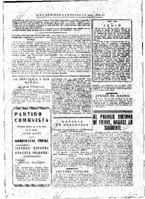ABC MADRID 22-01-1939 página 2