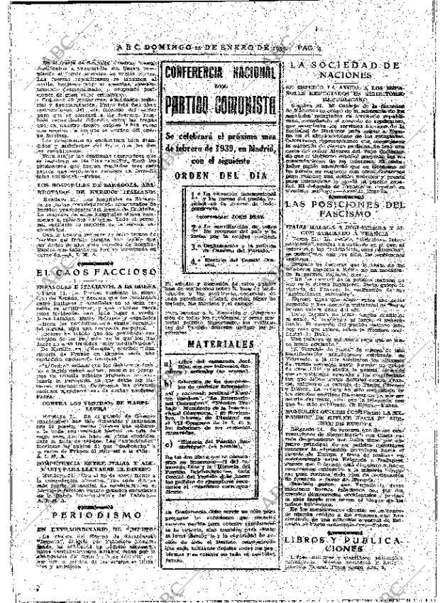 ABC MADRID 22-01-1939 página 4