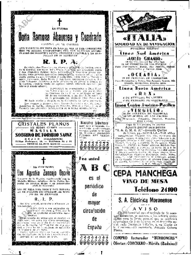 ABC SEVILLA 22-01-1939 página 22